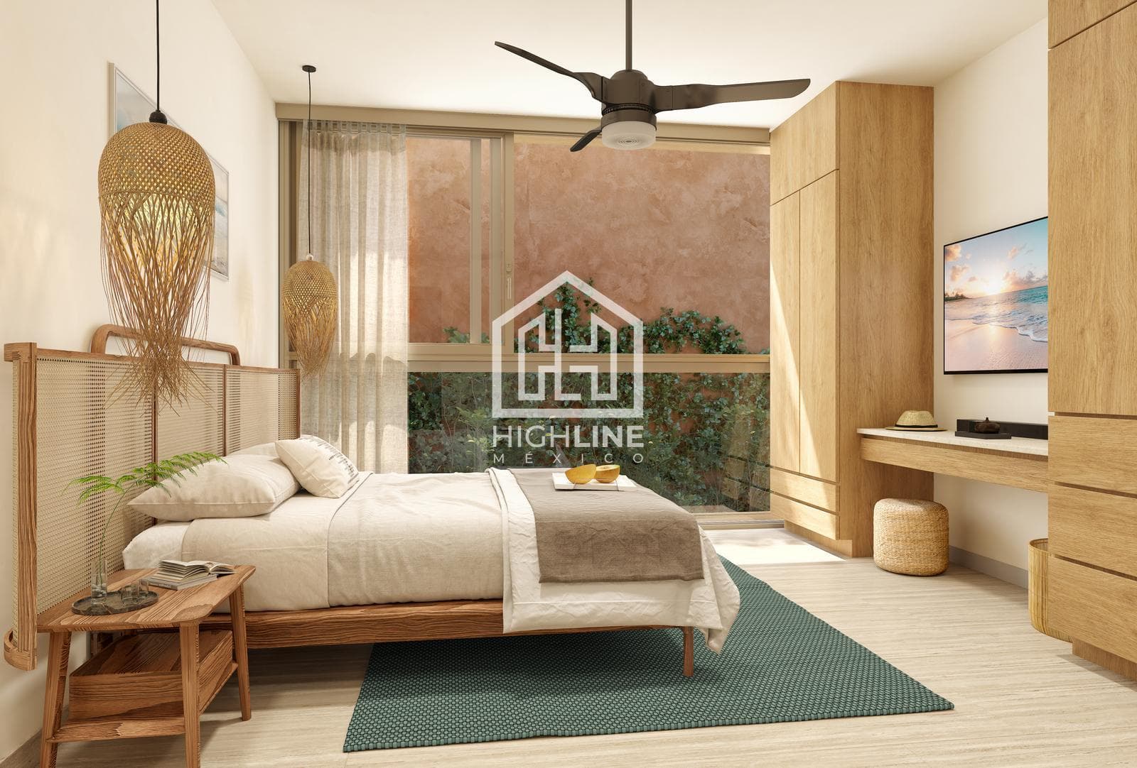 2-BEDROOM APARTMENT | PLAYA DEL CARMEN | 360 STEPS FROM THE BEACH | WITH A 2,000 M² ROOFTOP