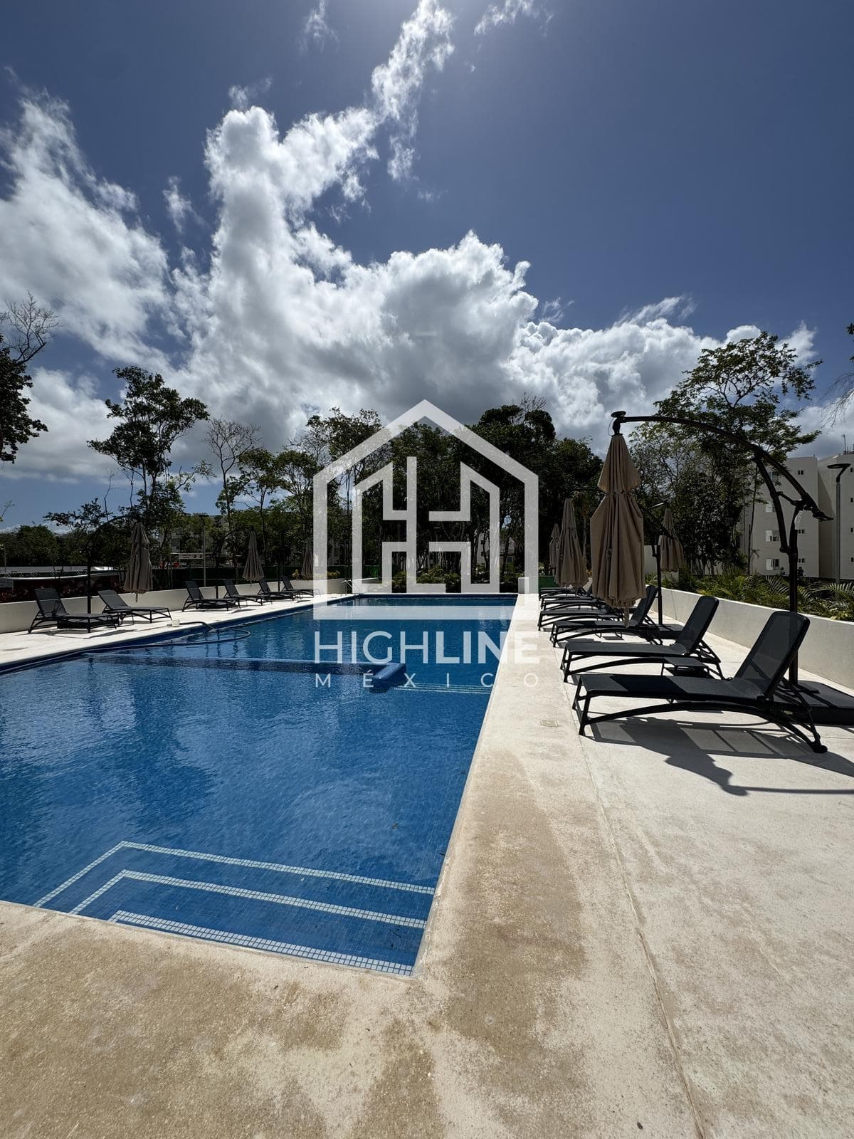 2-Bedroom Condo for Sale in Playa del Carmen with a Pool and Sports Courts