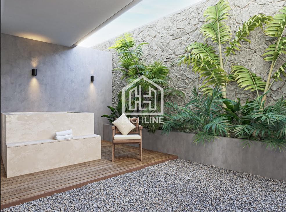 APARTMENT FOR SALE IN TULUM: 2 BEDROOMS, 5 MINUTES FROM THE BEACH
