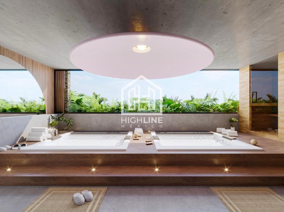 APARTMENT FOR SALE IN TULUM: 2 BEDROOMS, 5 MINUTES FROM THE BEACH