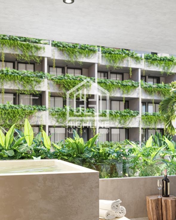 APARTMENT FOR SALE IN TULUM: 2 BEDROOMS, 5 MINUTES FROM THE BEACH
