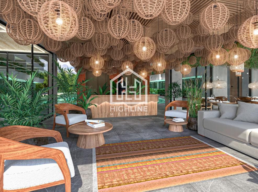 APARTMENT FOR SALE IN TULUM: 2 BEDROOMS, 5 MINUTES FROM THE BEACH