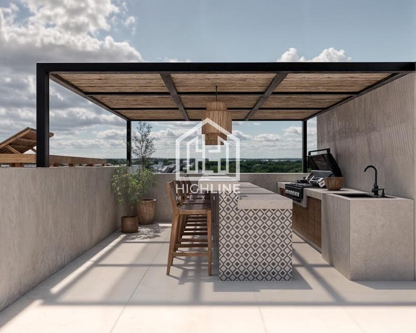 1-Bedroom Apartment for Sale in Playa del Carmen with Ocean Views and a Rooftop Pool