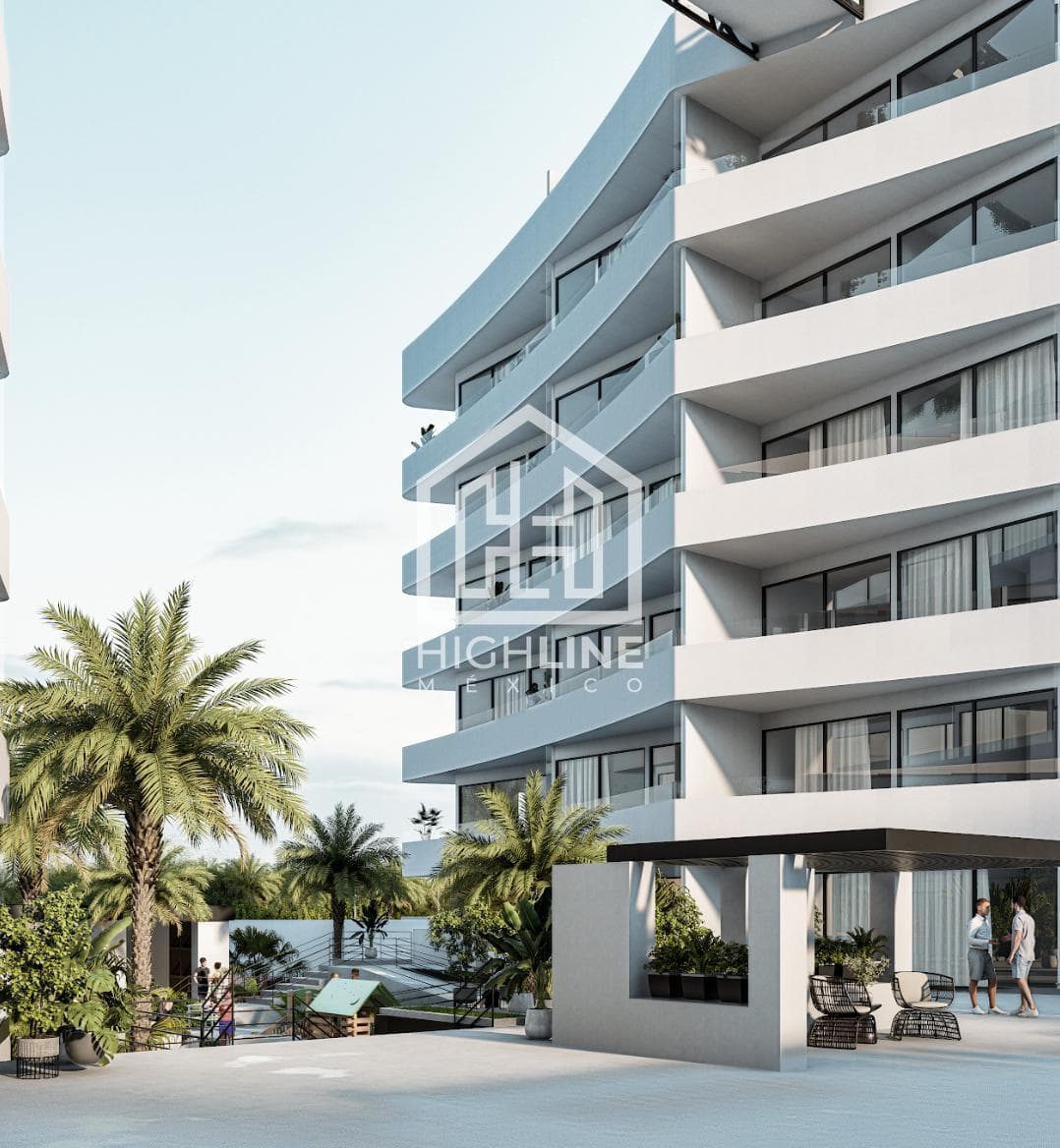 2-BEDROOM APARTMENT / PRE-SALE / UP-AND-COMING AREA IN PLAYA DEL CARMEN / CAPITAL GAINS.