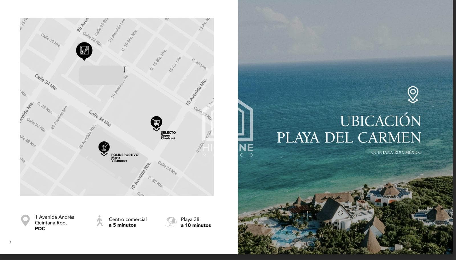 APARTMENT FOR SALE IN PLAYA DEL CARMEN: 4 BEDROOMS, 5 MINUTES FROM THE BEACH AND THE POOL