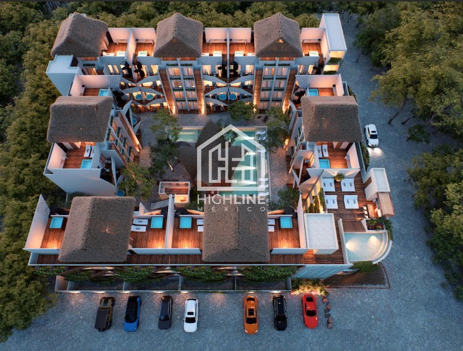 1-Bedroom Apartment with Spa in Tulum Near the Ocean—High ROI Potential
