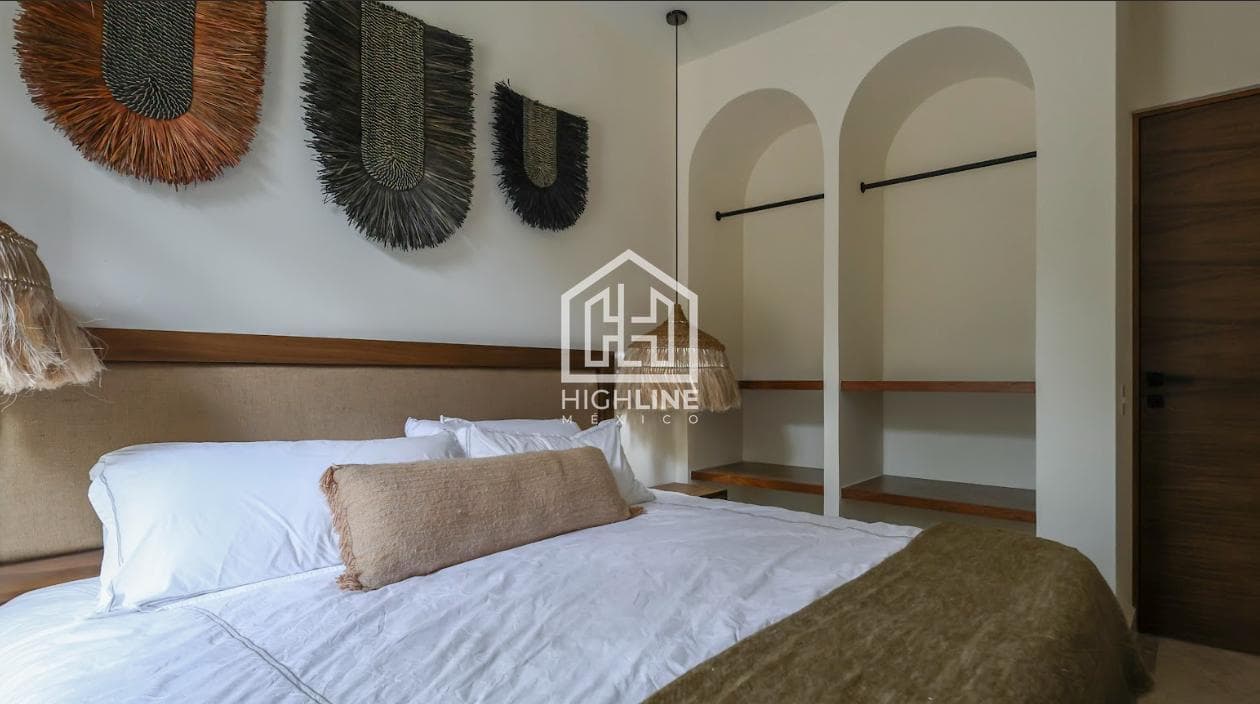 APARTMENT FOR SALE IN TULUM: 1 BEDROOM, BALCONY, GYM, AND POOL; AVAILABLE IMMEDIATELY