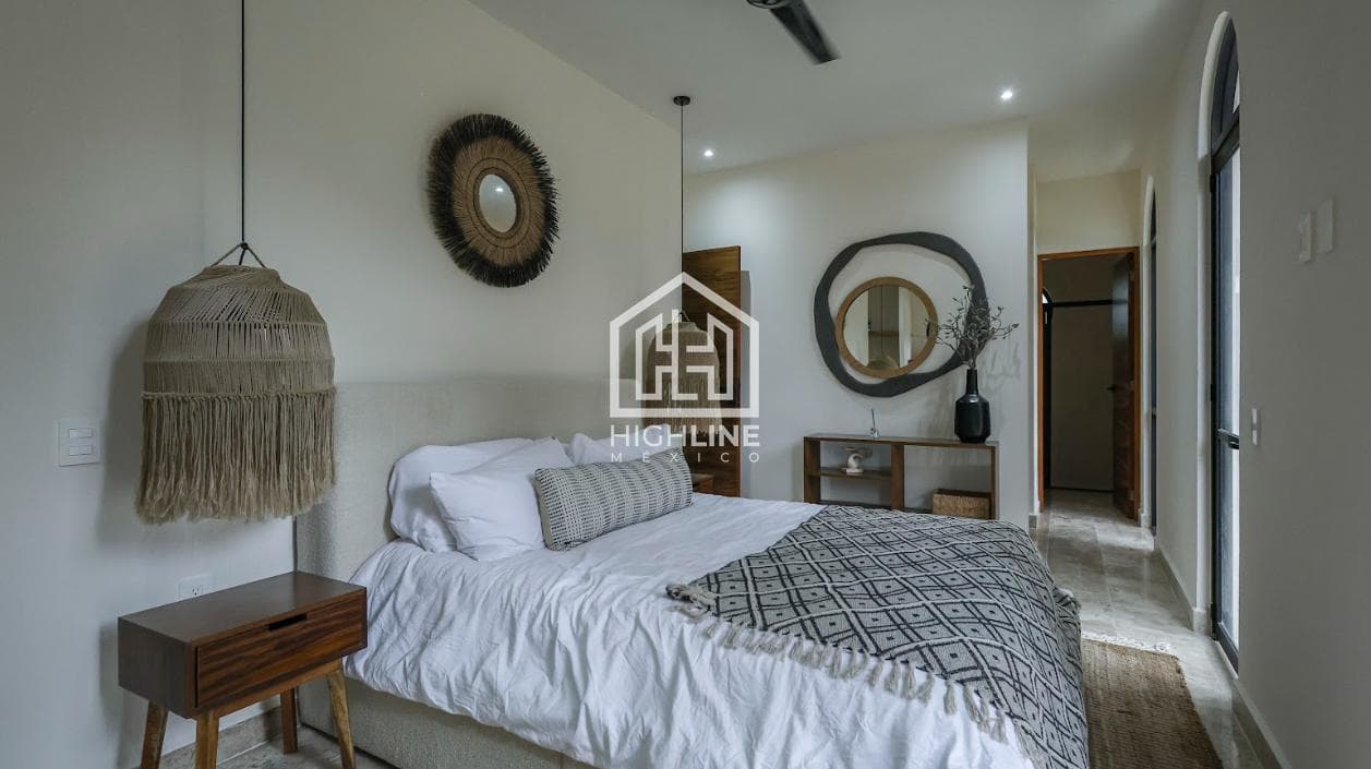 APARTMENT FOR SALE IN TULUM: 1 BEDROOM, BALCONY, GYM, AND POOL; AVAILABLE IMMEDIATELY