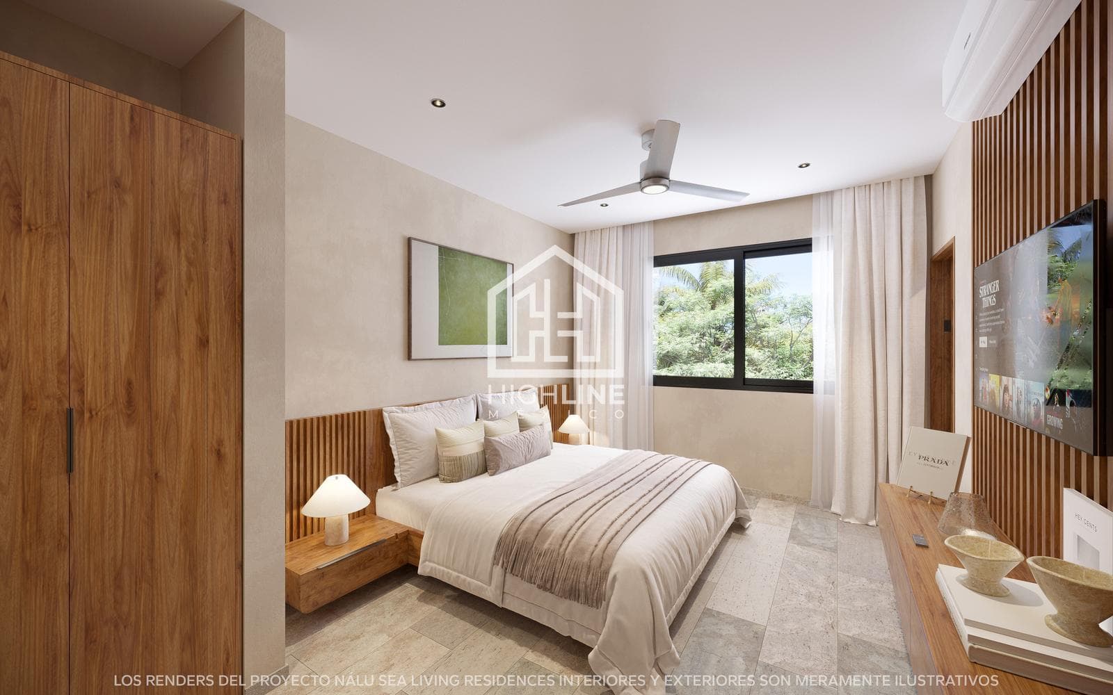 Studio for Sale in Puerto Morelos, 3 Minutes from the Ocean, with a Rooftop and Coworking Space