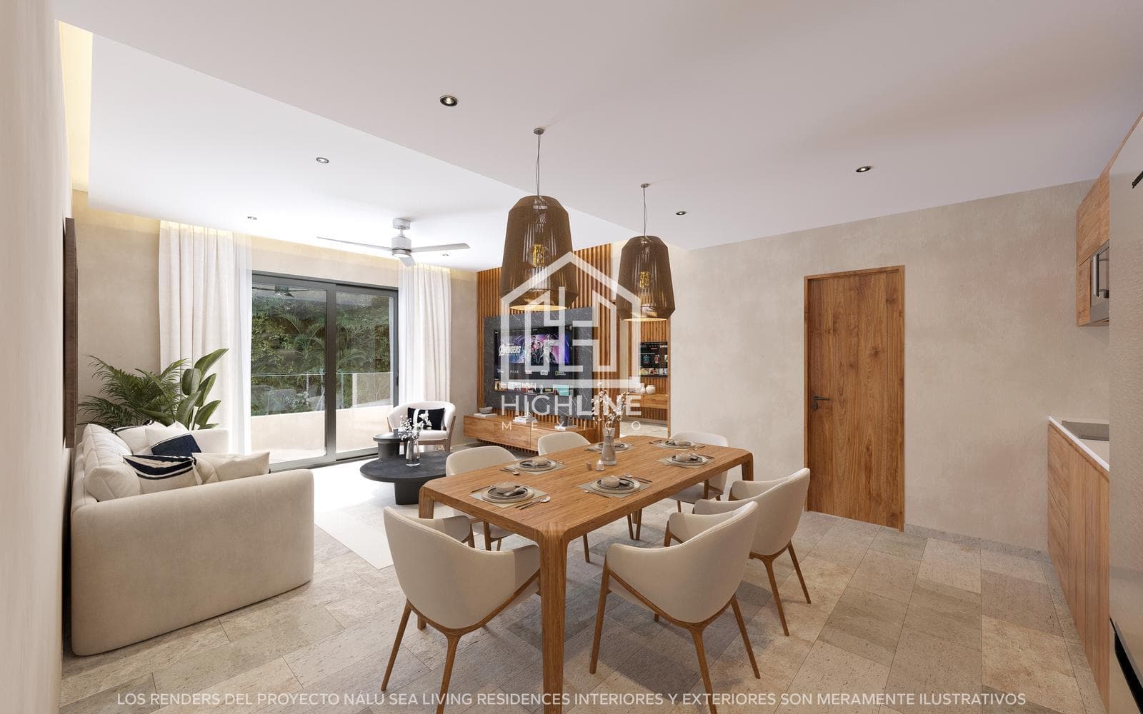 Studio for Sale in Puerto Morelos, 3 Minutes from the Ocean, with a Rooftop and Coworking Space