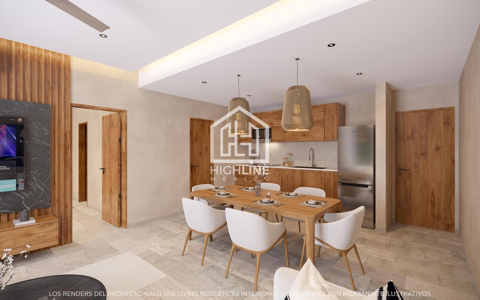Studio for Sale in Puerto Morelos, 3 Minutes from the Ocean, with a Rooftop and Coworking Space