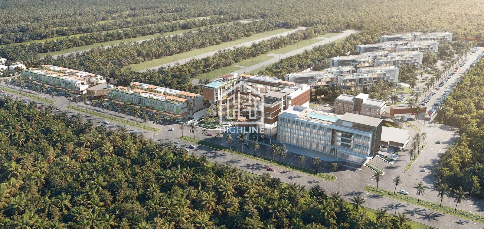 APARTMENT FOR SALE IN PLAYA DEL CARMEN: 3 BEDROOMS, POOL, YOGA, COWORKING SPACE