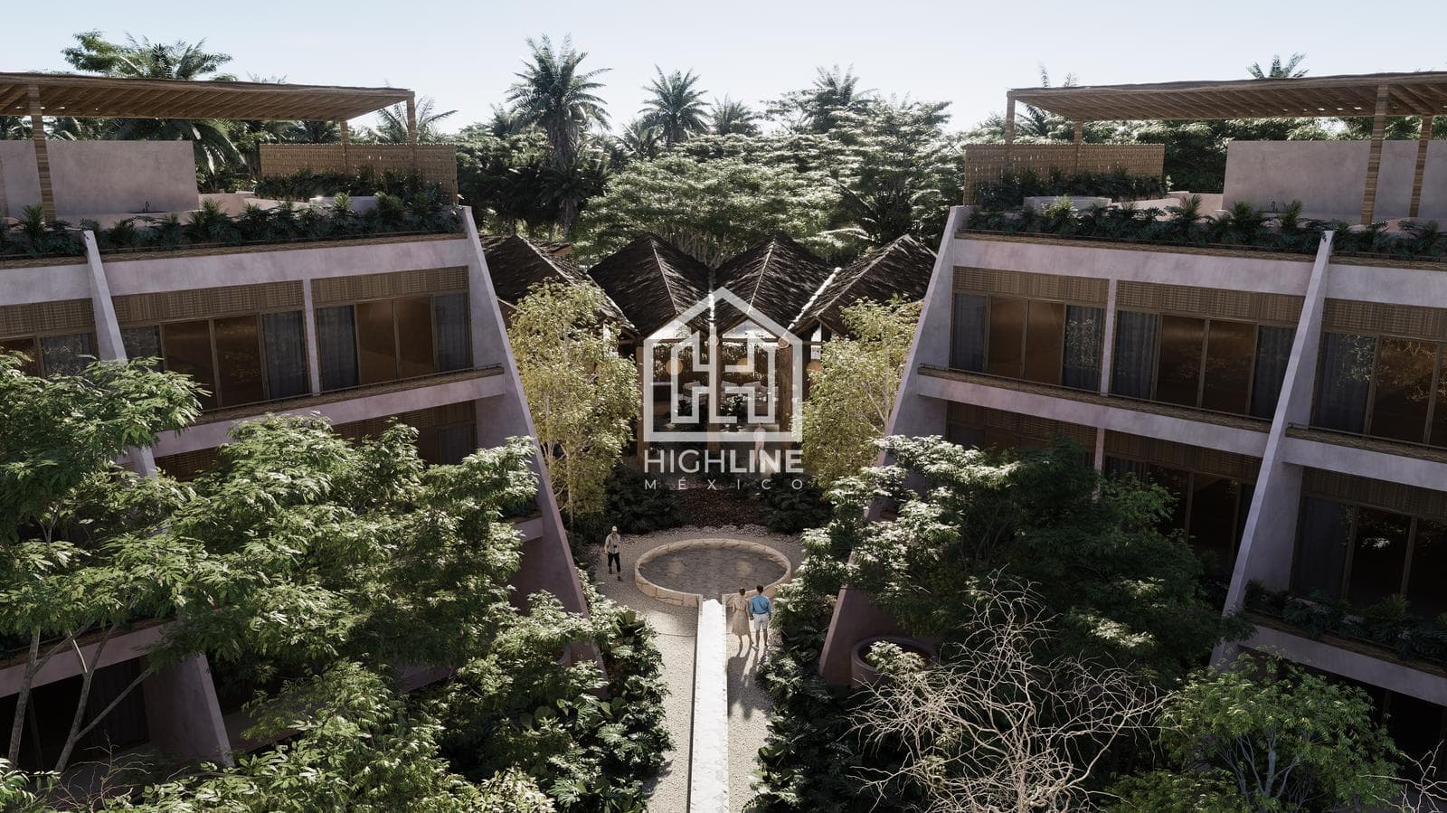 Apartment for sale in Cozumel, 2 bedrooms, private rooftop, and pool
