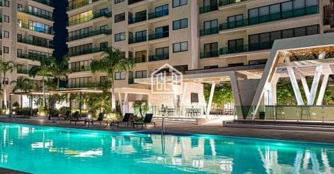 Apartment for sale in Playa del Carmen, 3 bedrooms, with a pool and an excellent view