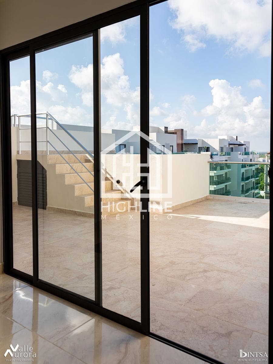 Apartment for sale in Playa del Carmen, 4 bedrooms, with a pool and an excellent view