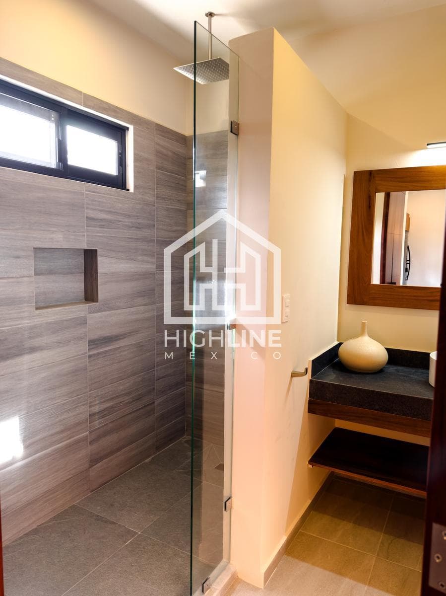 APARTMENT FOR SALE IN TULUM: 1 BEDROOM, SWIMMING POOL, YOGA, 10 MINUTES FROM THE BEACH