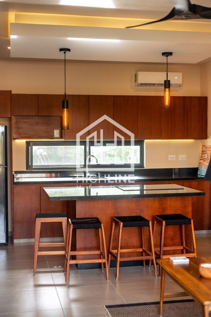 APARTMENT FOR SALE IN TULUM: 1 BEDROOM, SWIMMING POOL, YOGA, 10 MINUTES FROM THE BEACH