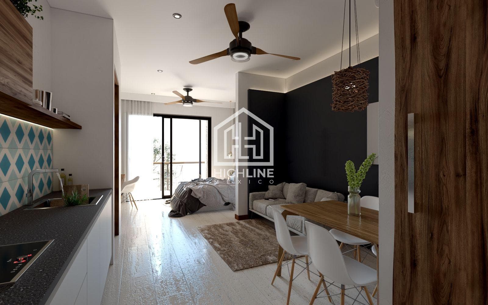 1-BEDROOM APARTMENT / FOR SALE / JUST STEPS FROM THE BEACH / TURNKEY / ROI