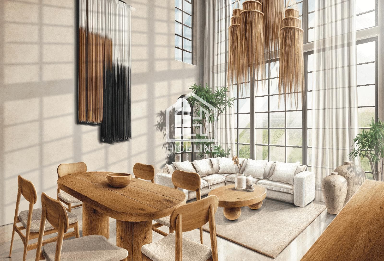 Apartment for sale in Tulum: 1 bedroom, private pool, coworking space, jacuzzi