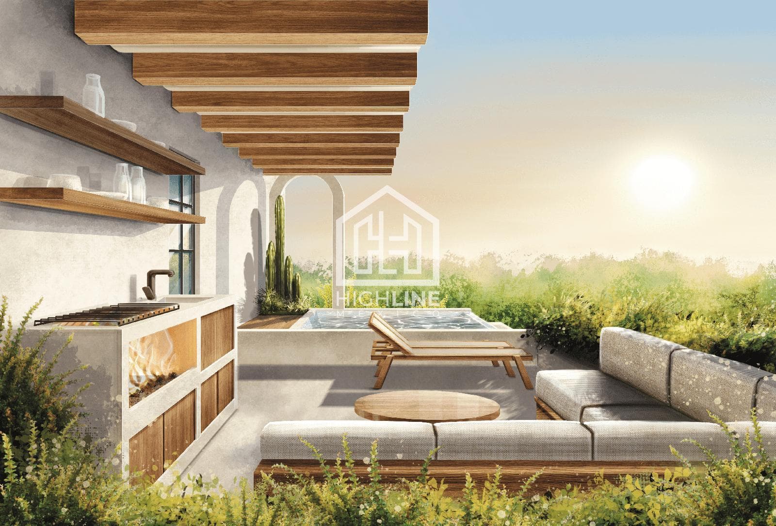 4-BEDROOM PENTHOUSE VILLA FOR SALE IN TULUM WITH PRIVATE POOL AND JACUZZI NEAR THE BEACH