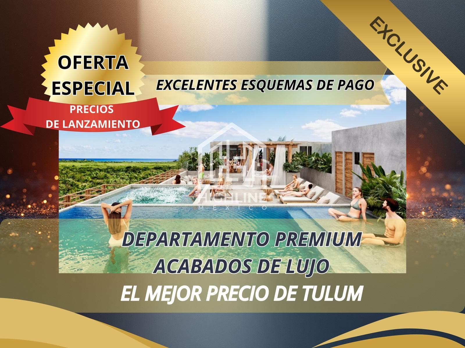 1-BEDROOM APARTMENT FOR SALE IN TULUM, 5 MINUTES FROM THE BEACH
