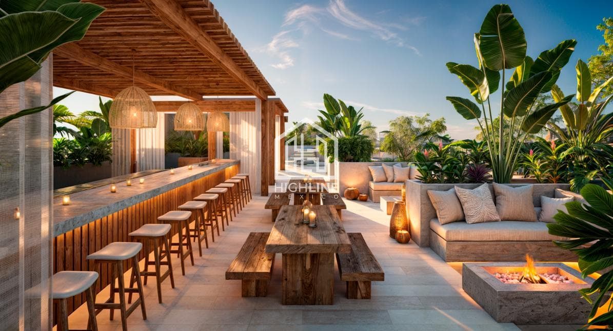1-BEDROOM APARTMENT FOR SALE IN TULUM, 5 MINUTES FROM THE BEACH