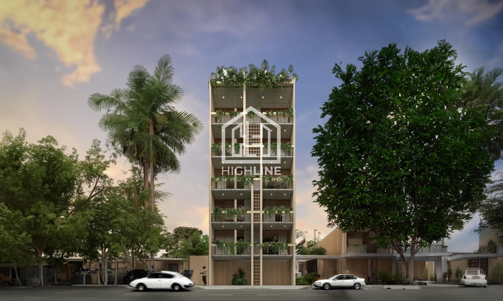 Apartment in Playa del Carmen, 2 bedrooms, steps from the beach, with a pool, FOR SALE
