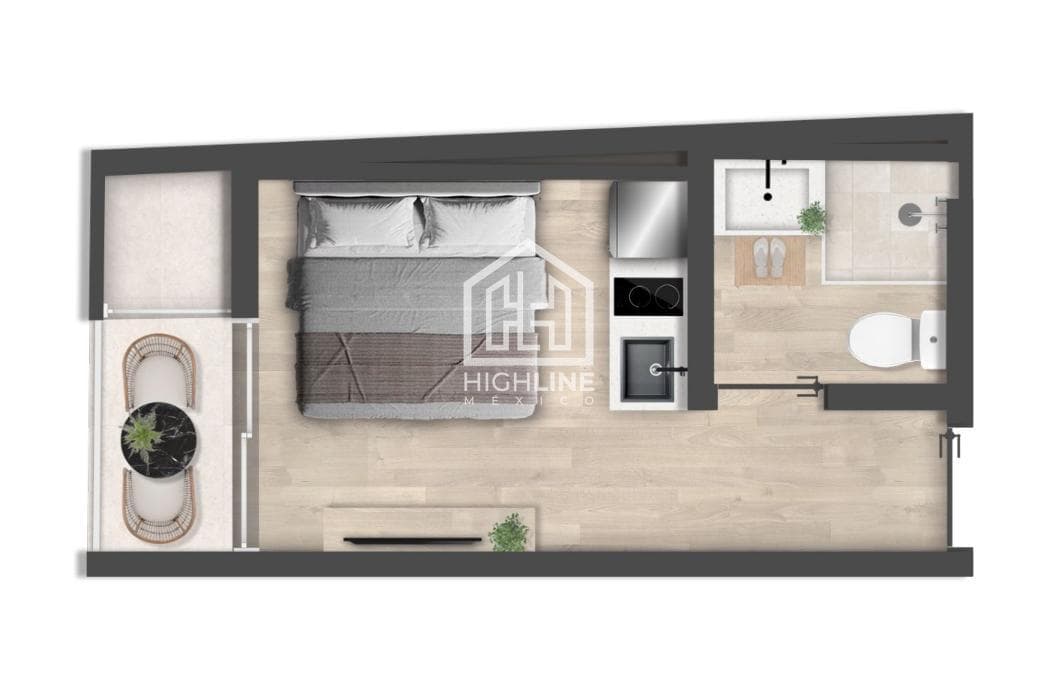 1-BEDROOM APARTMENT / JUST STEPS FROM THE BEACH / CONDO-HOTEL / PRE-SALE / ROI.