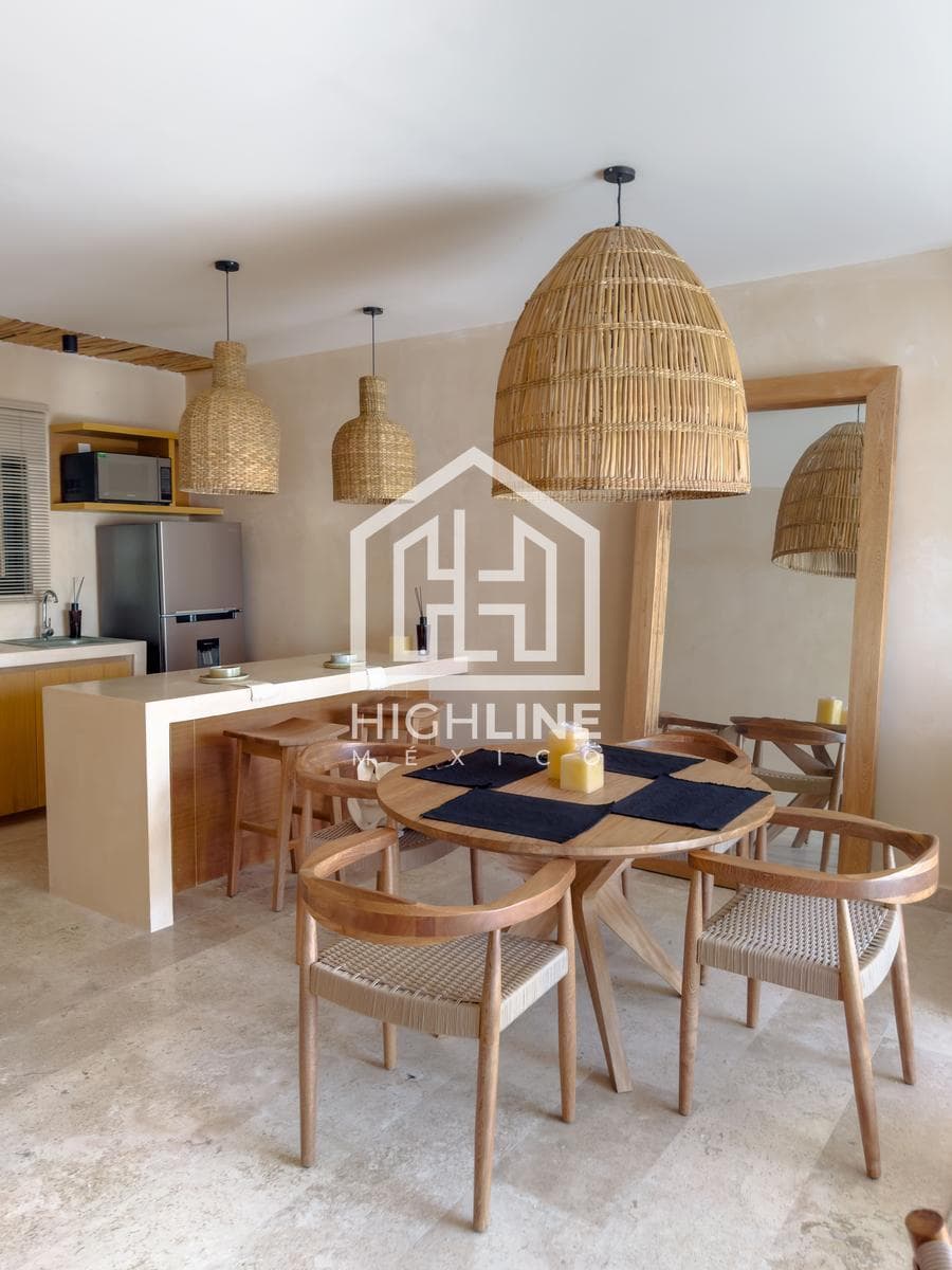 1-BEDROOM APARTMENT IN TULUM, 7 MINUTES FROM THE BEACH, WITH A PRIVATE HOT TUB