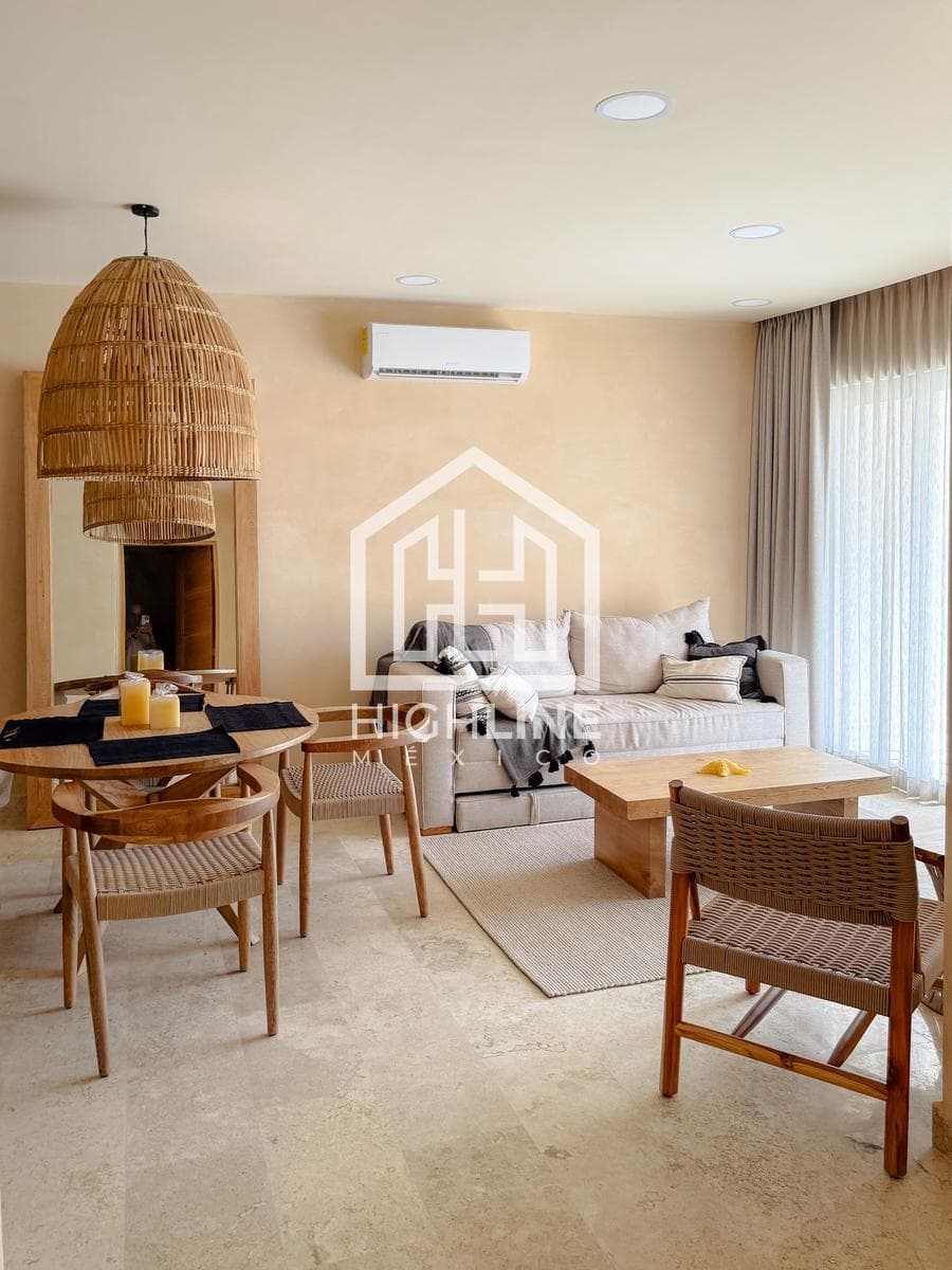 1-BEDROOM APARTMENT IN TULUM, 7 MINUTES FROM THE BEACH, WITH A PRIVATE HOT TUB