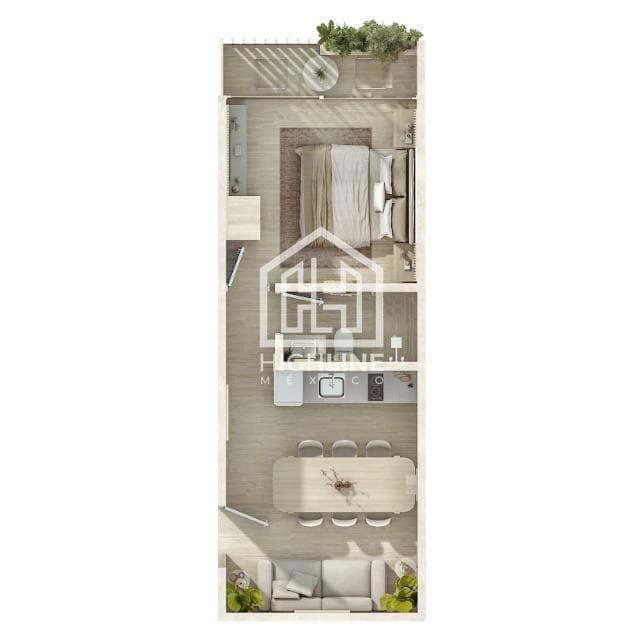 1-Bedroom Apartment for Sale in Downtown Playa del Carmen, Just Steps from 5th Avenue