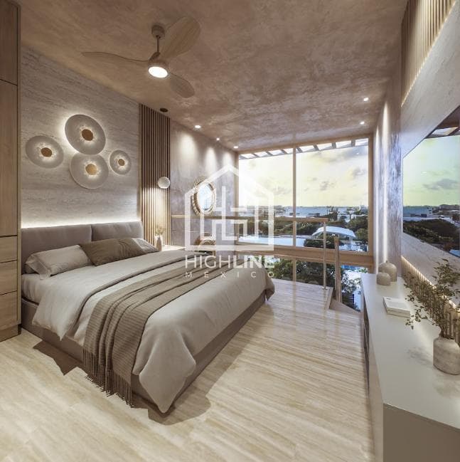 Loft-Style Apartment for Sale in Downtown Playa del Carmen, 5 Minutes from Marar