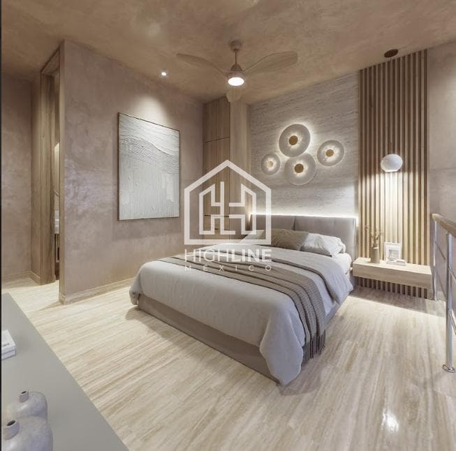 Loft-Style Apartment for Sale in Downtown Playa del Carmen, 5 Minutes from Marar