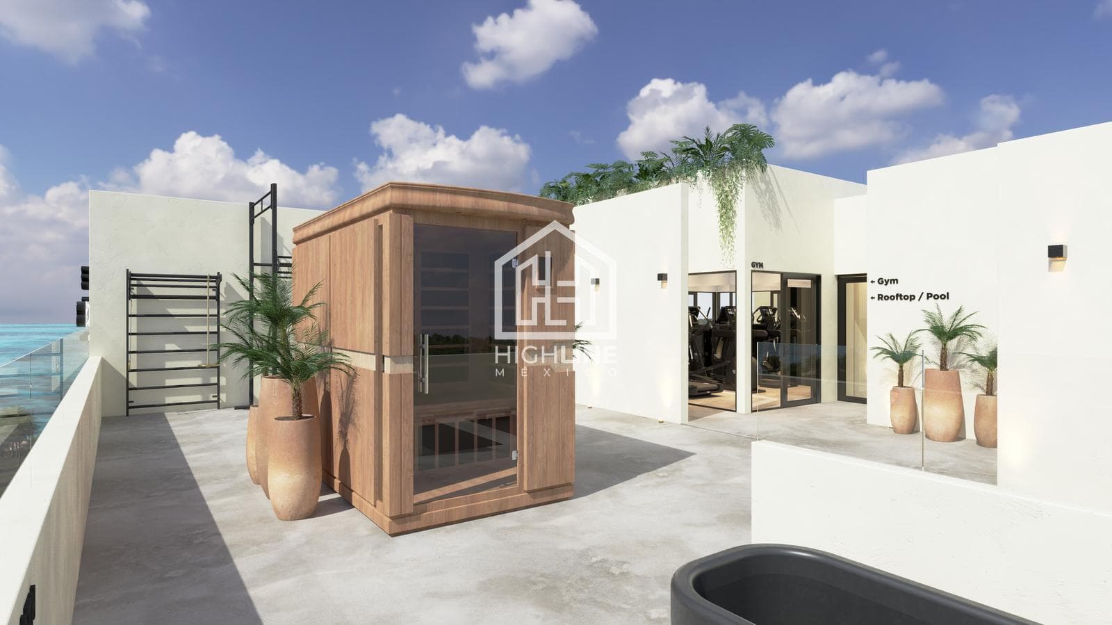 2-BEDROOM APARTMENT | PLAYA DEL CARMEN | JUST A FEW STEPS FROM THE BEACH AND QUINTA | WITH A ROOFTOP