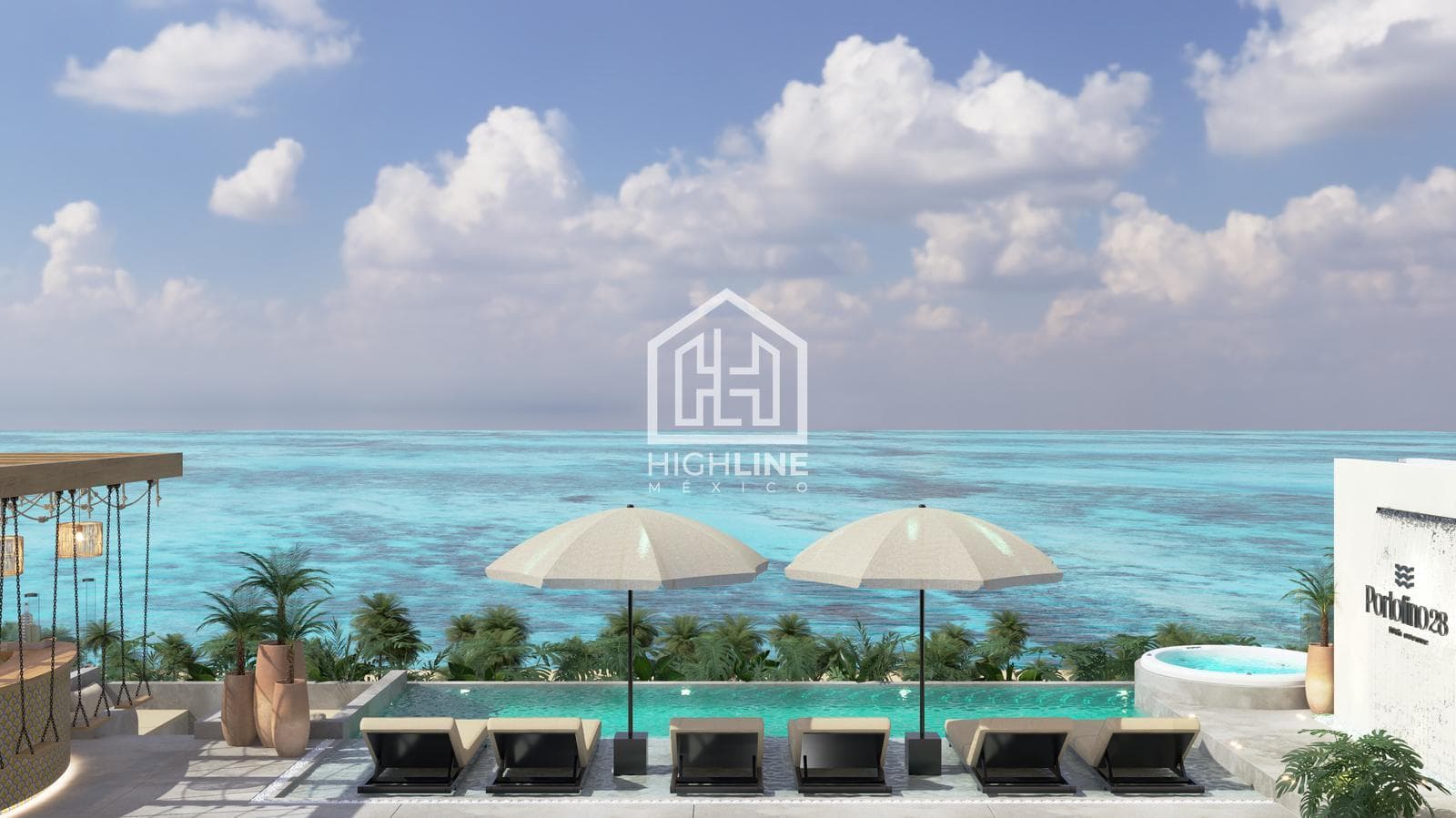 2-BEDROOM APARTMENT | PLAYA DEL CARMEN | JUST A FEW STEPS FROM THE BEACH AND QUINTA | WITH A ROOFTOP