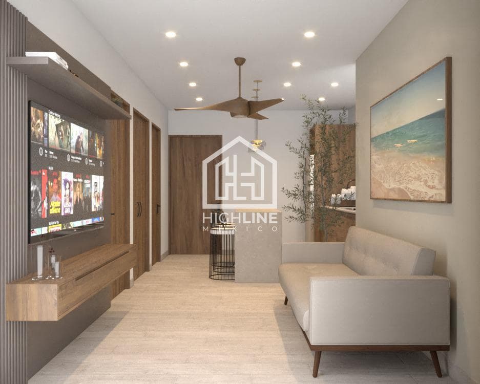2-BEDROOM APARTMENT | PLAYA DEL CARMEN | JUST A FEW STEPS FROM THE BEACH AND QUINTA | WITH A ROOFTOP