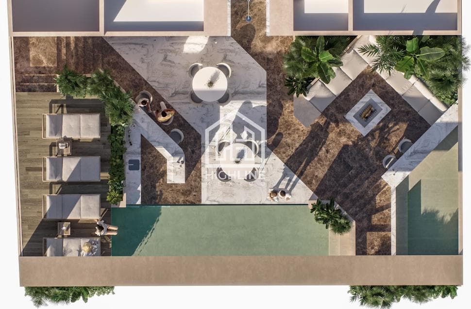 2-Bedroom Apartment for Sale with a Pool, 2 Blocks from 5th Avenue