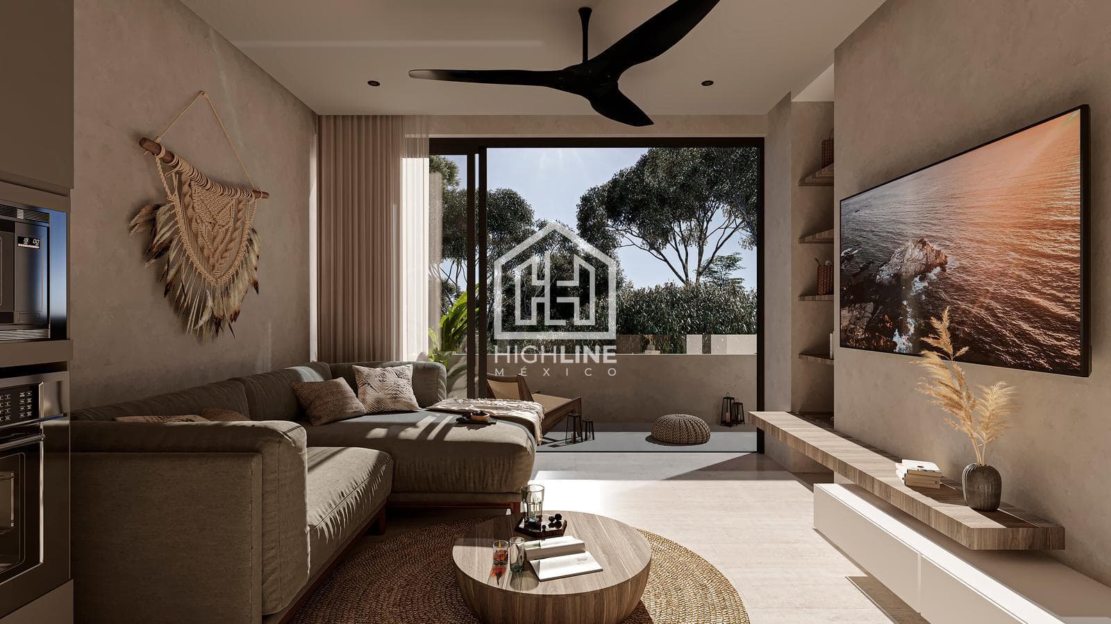 2-BEDROOM APARTMENT FOR SALE IN TULUM WITH ART WALK AND WELLNESS FACILITIES