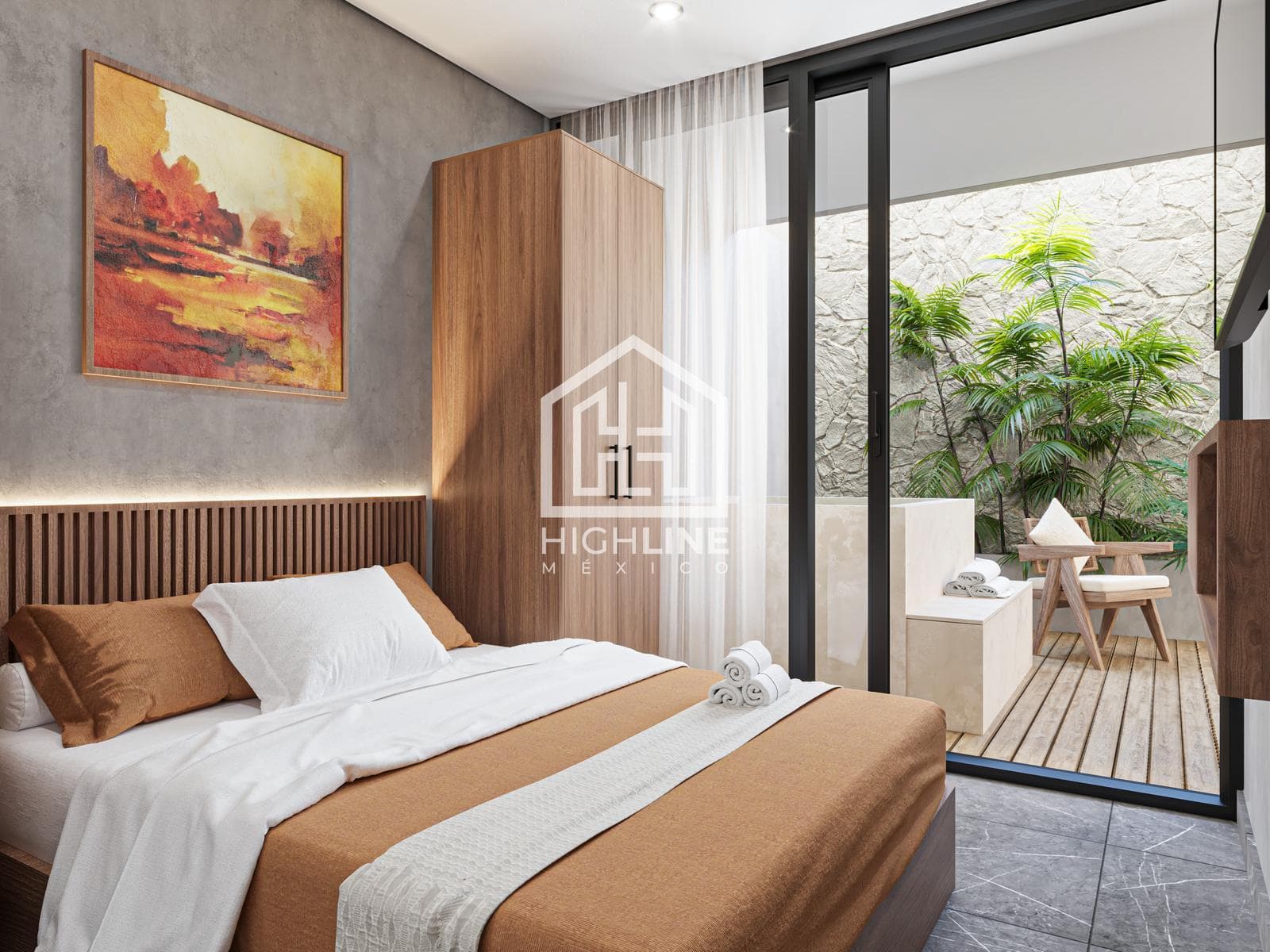 Luxury 2-bedroom apartment in Tulum, just a few meters from the beach | Gym and pool