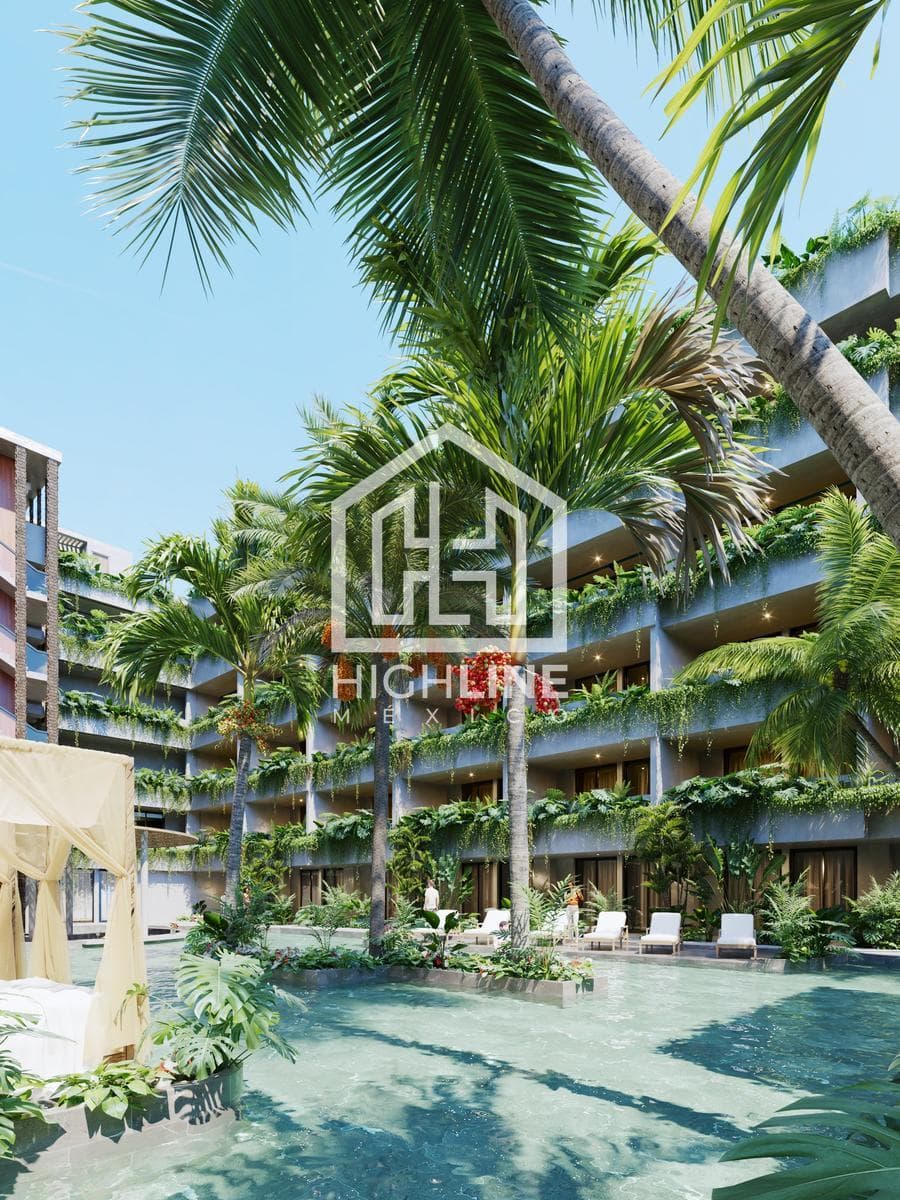 Luxury 2-bedroom apartment in Tulum, just a few meters from the beach | Gym and pool