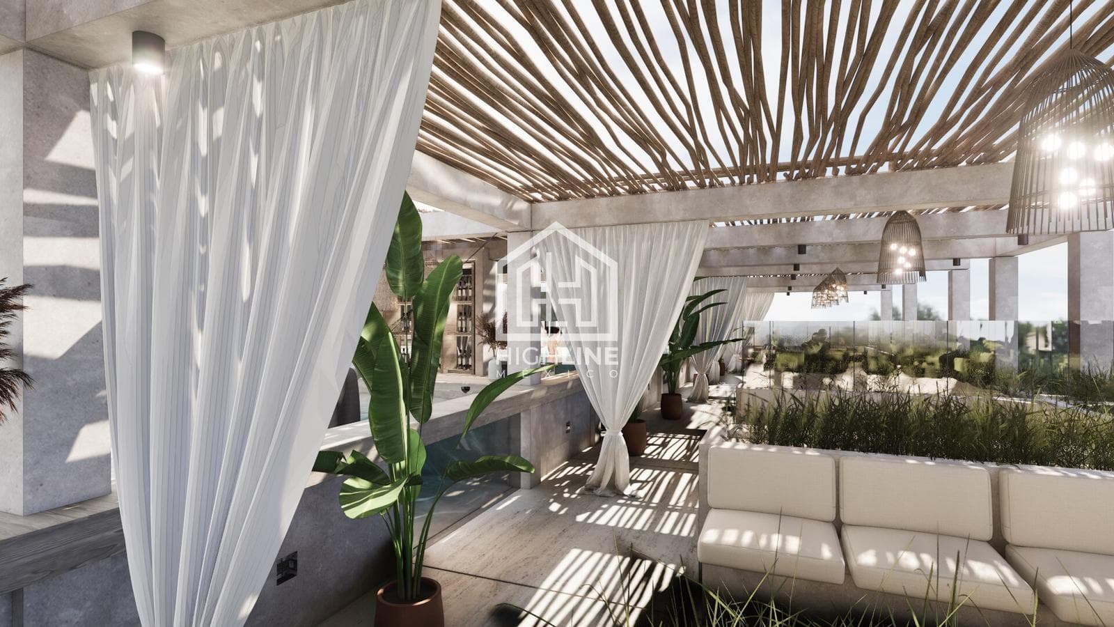 1-Bedroom Apartment in Playa del Carmen with a Pool and Direct Financing