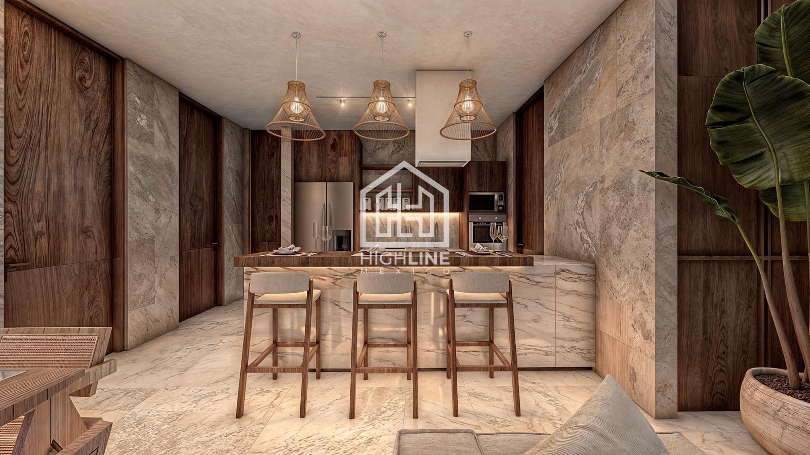1-Bedroom Apartment in Playa del Carmen with a Pool and Direct Financing