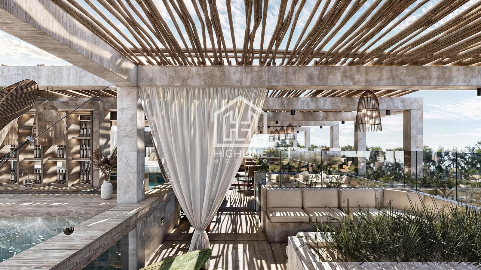 1-Bedroom Apartment in Playa del Carmen with a Pool and Direct Financing