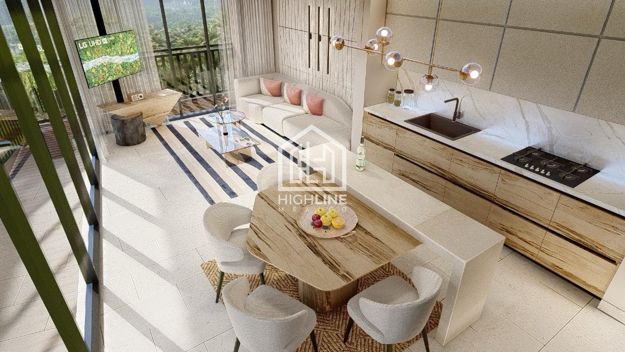1-Bedroom Apartment in Playa del Carmen, Just a Few Meters from the Beach | Gym and Coworking Space