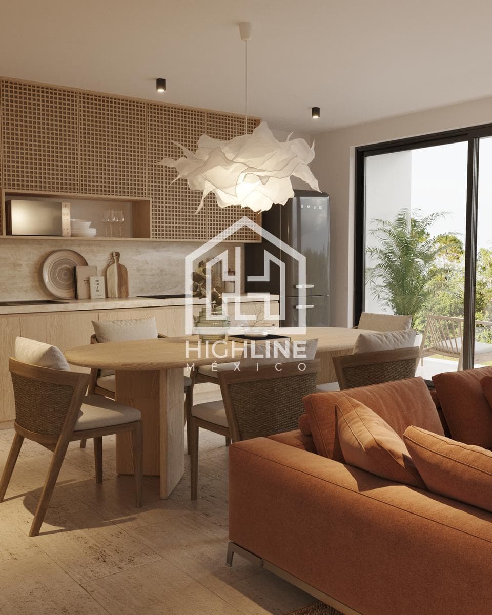 3-BEDROOM APARTMENT FOR SALE IN TULUM WITH A SPA AND GYM