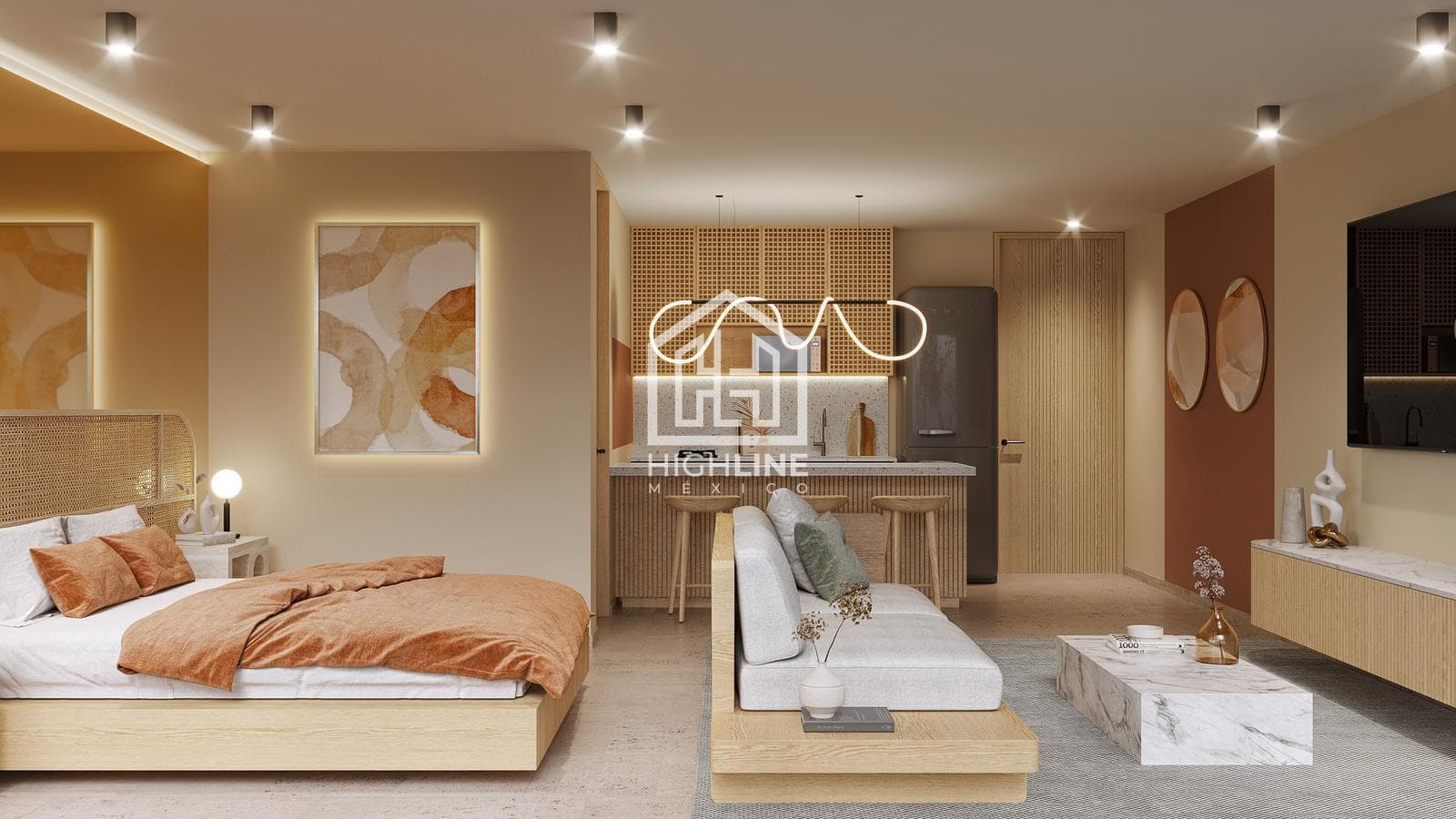 Apartment for Sale - TULUM - 3 Bedrooms - Gym
