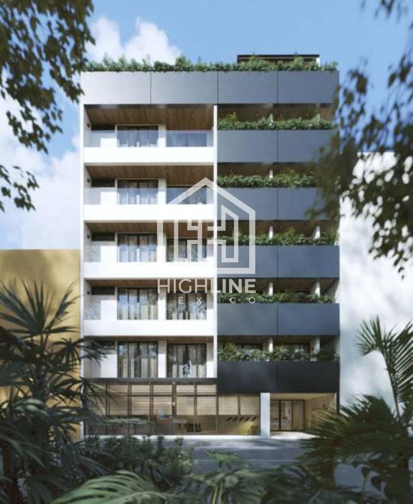APARTMENT FOR SALE IN PLAYA DEL CARMEN: 1 BEDROOM, POOL, 2 MINUTES FROM THE OCEAN, ROI