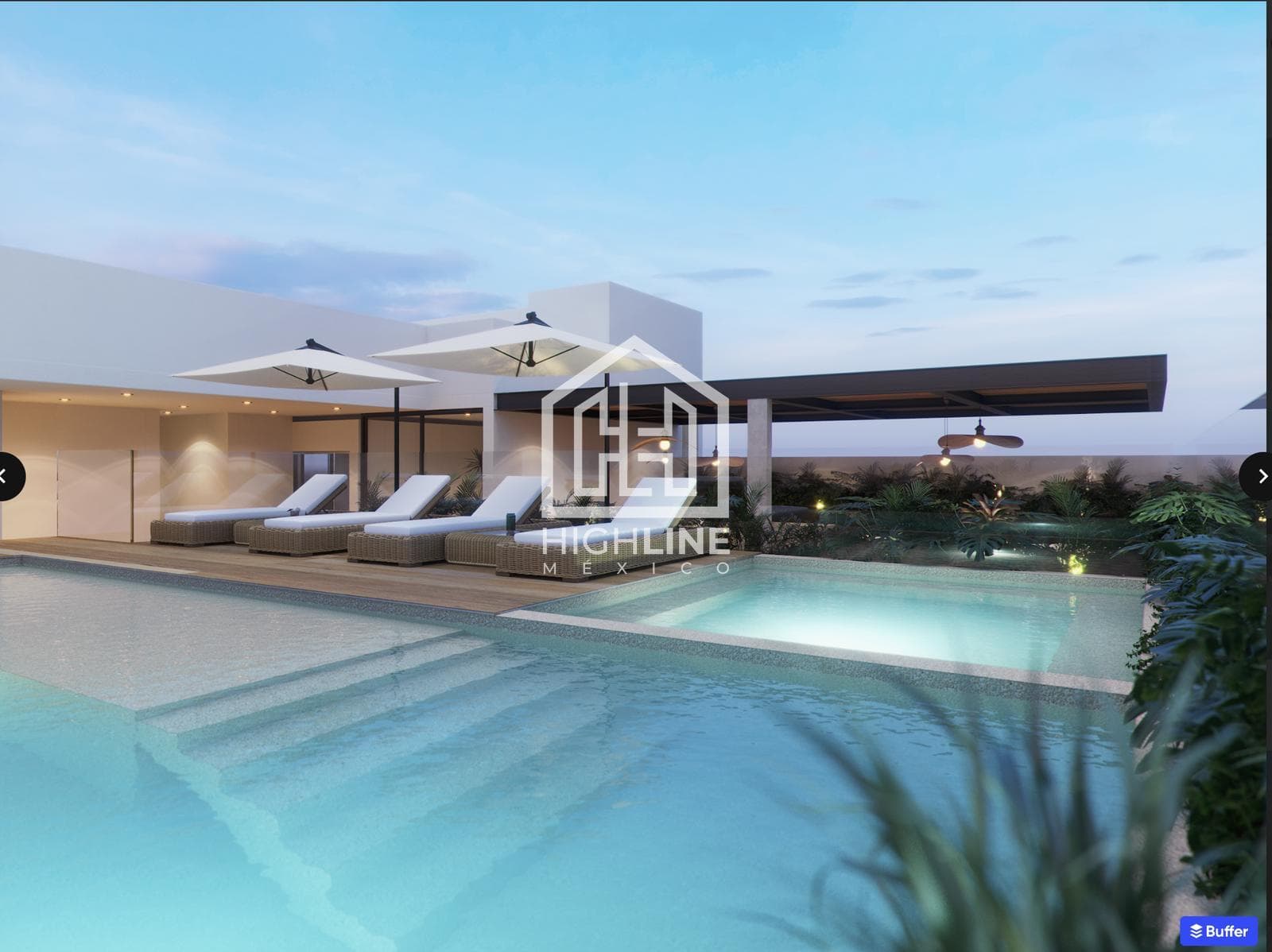 2-BEDROOM APARTMENT FOR SALE IN PLAYA DEL CARMEN, 2 MINUTES FROM THE BEACH, WITH A POOL