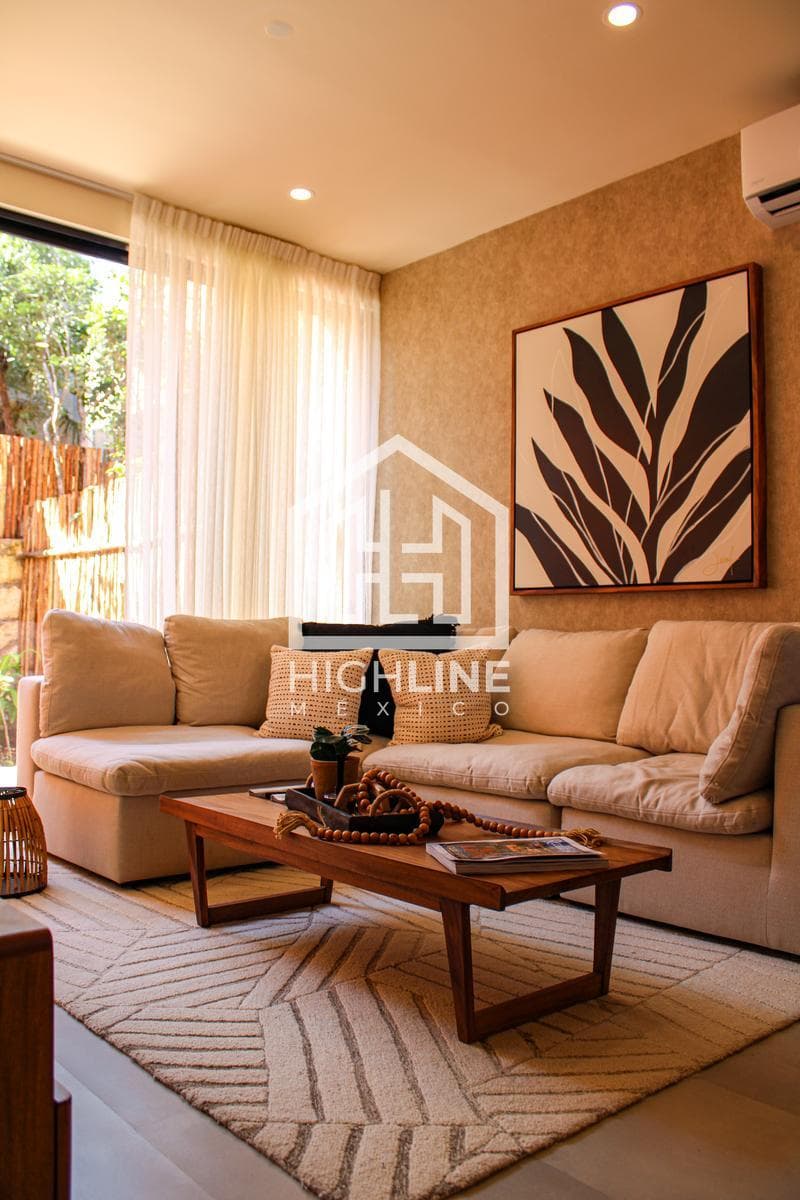 3-BEDROOM HOUSE FOR SALE IN TULUM WITH AN INFINITY POOL, PADEL COURT, AND GYM