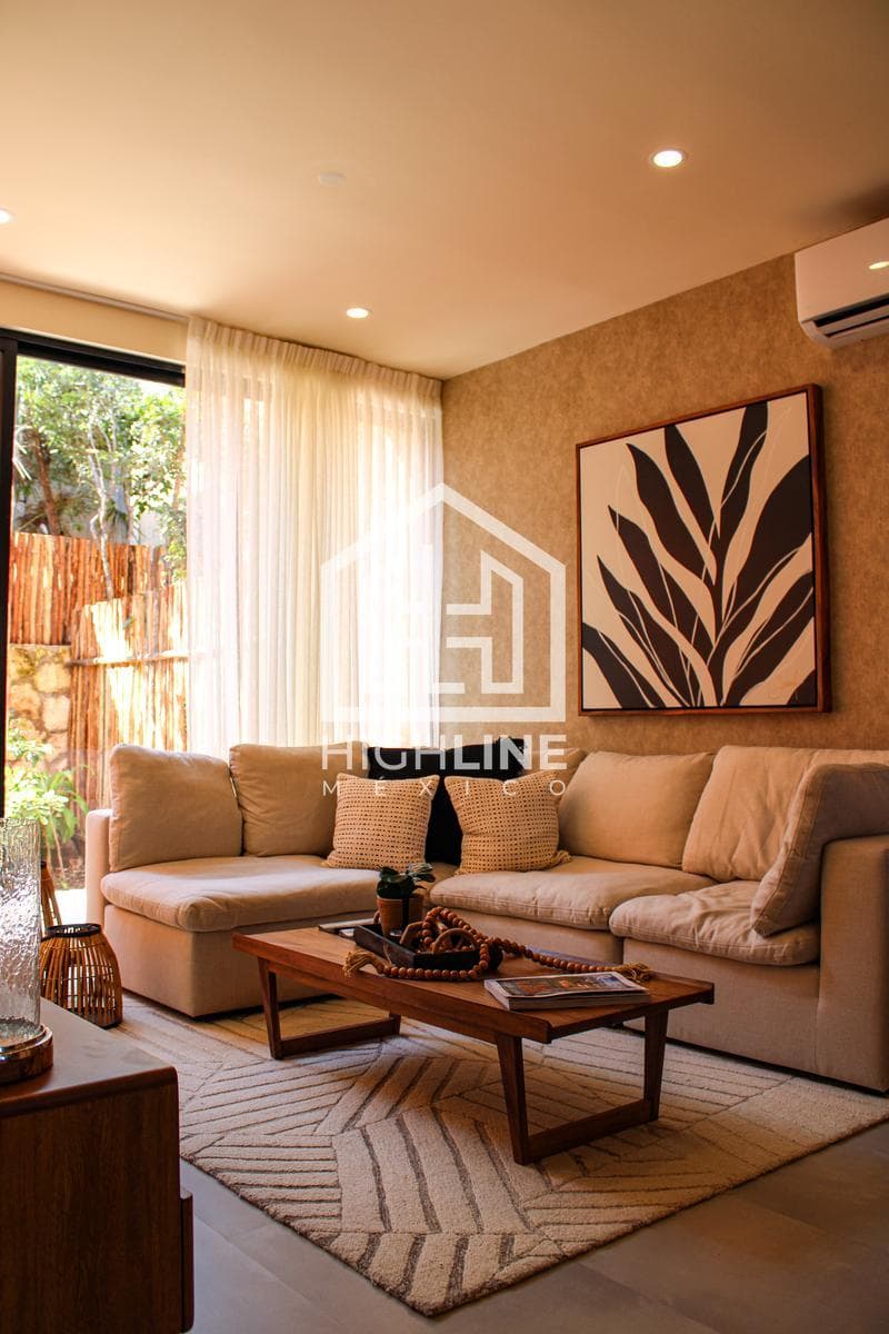3-BEDROOM HOUSE FOR SALE IN TULUM WITH AN INFINITY POOL, PADEL COURT, AND GYM
